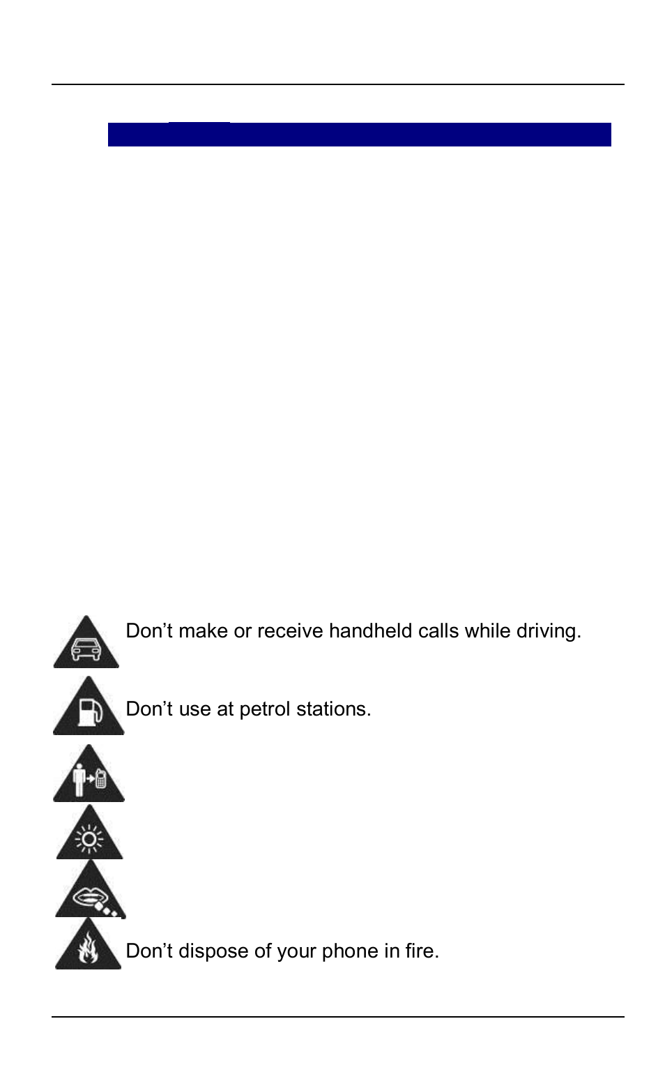 Safety | Verykool s5016 User Manual | Page 7 / 58