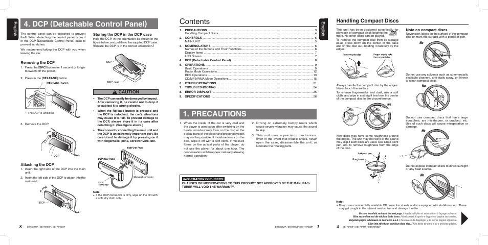 Clarion DB179RGMP User Manual | Page 9 / 28