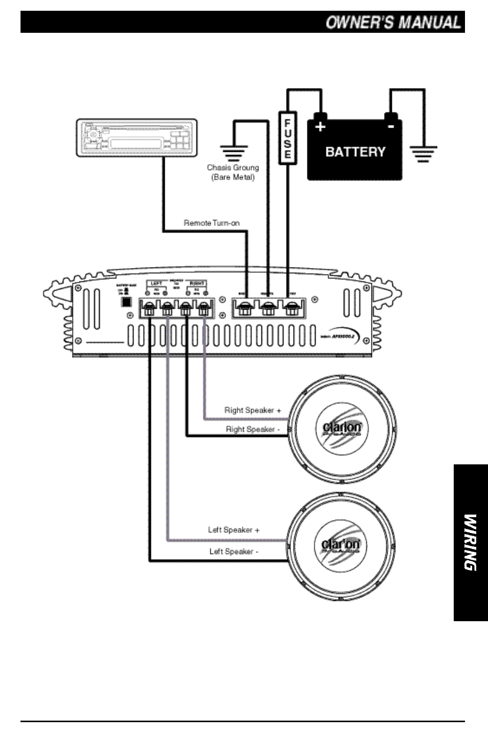 Clarion APX1000.2 User Manual | Page 11 / 16