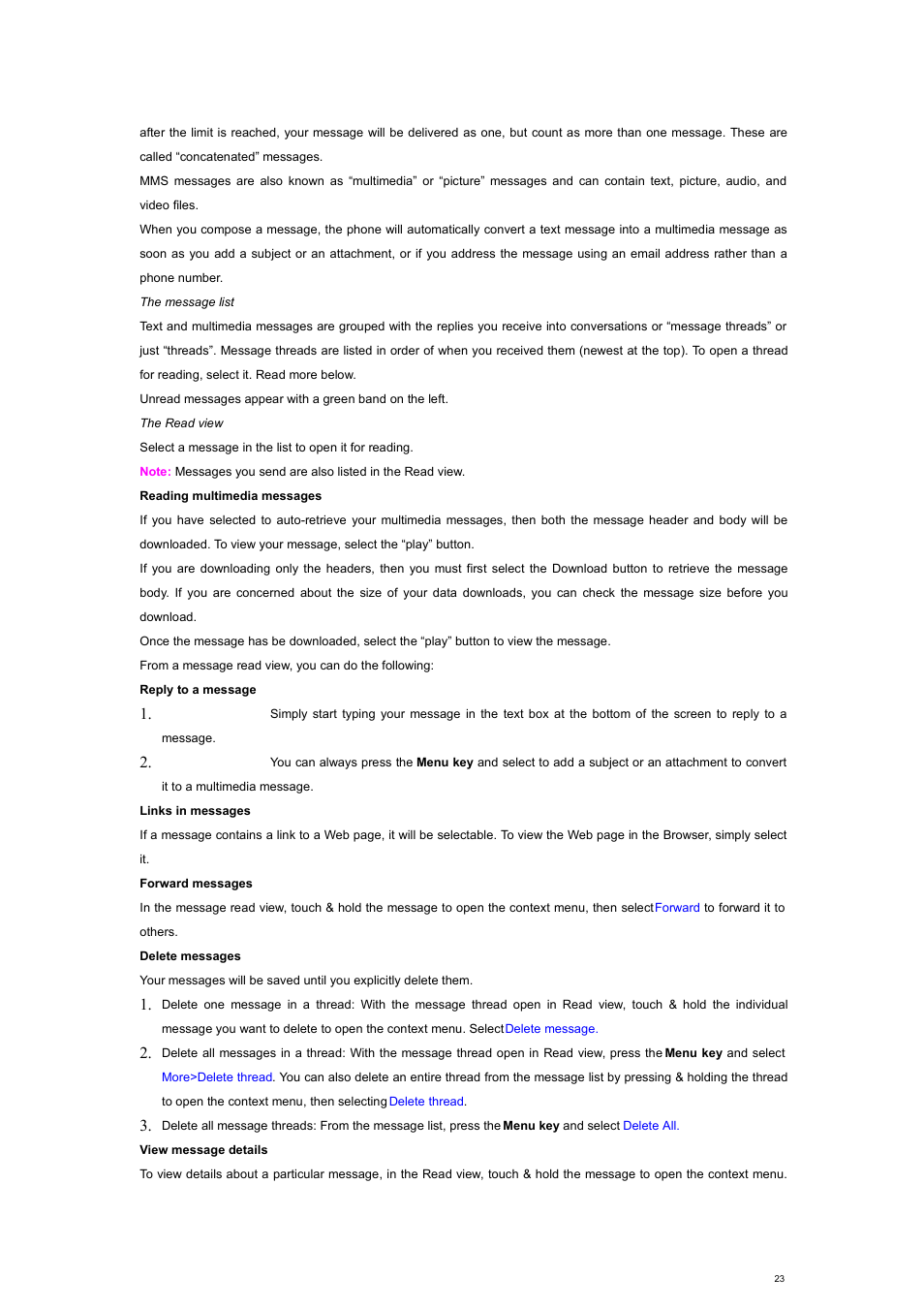 Verykool s700 User Manual | Page 23 / 35