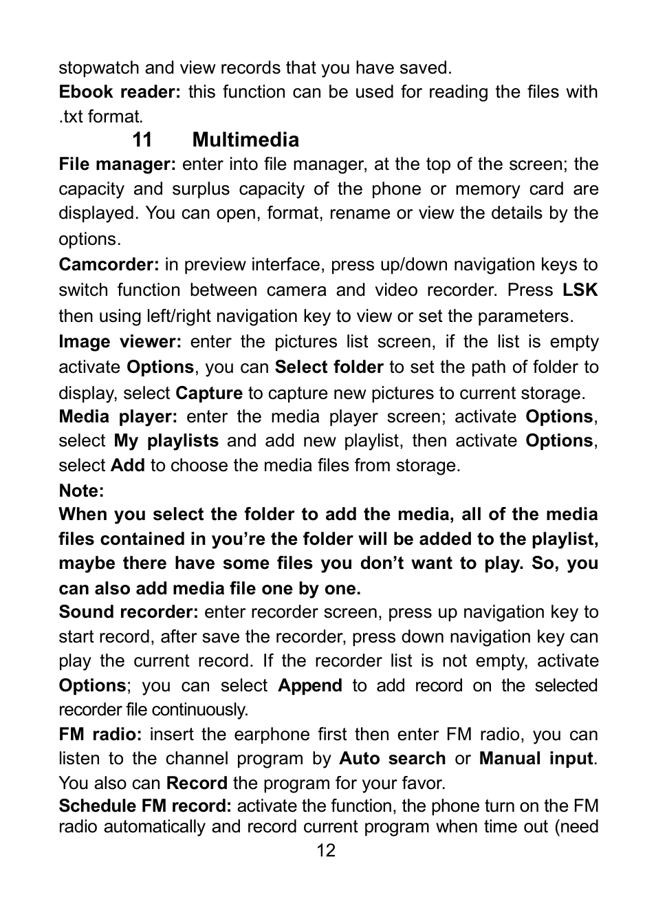 Verykool R25 User Manual | Page 16 / 21