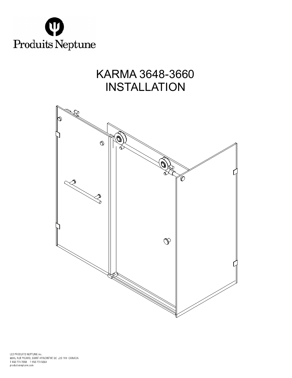 Produits Neptune 3648 KARMA User Manual | 9 pages