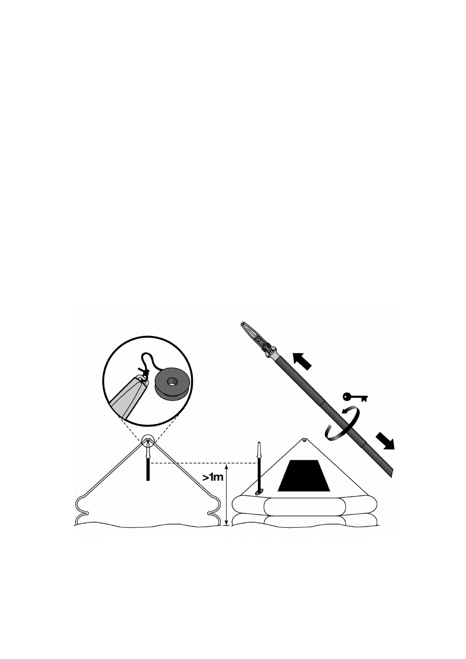 Deployment guidelines, Mounting outside a canopy liferaft, Mounting inside a canopy liferaft | Kannad Marine AIS SART User Manual | Page 10 / 20