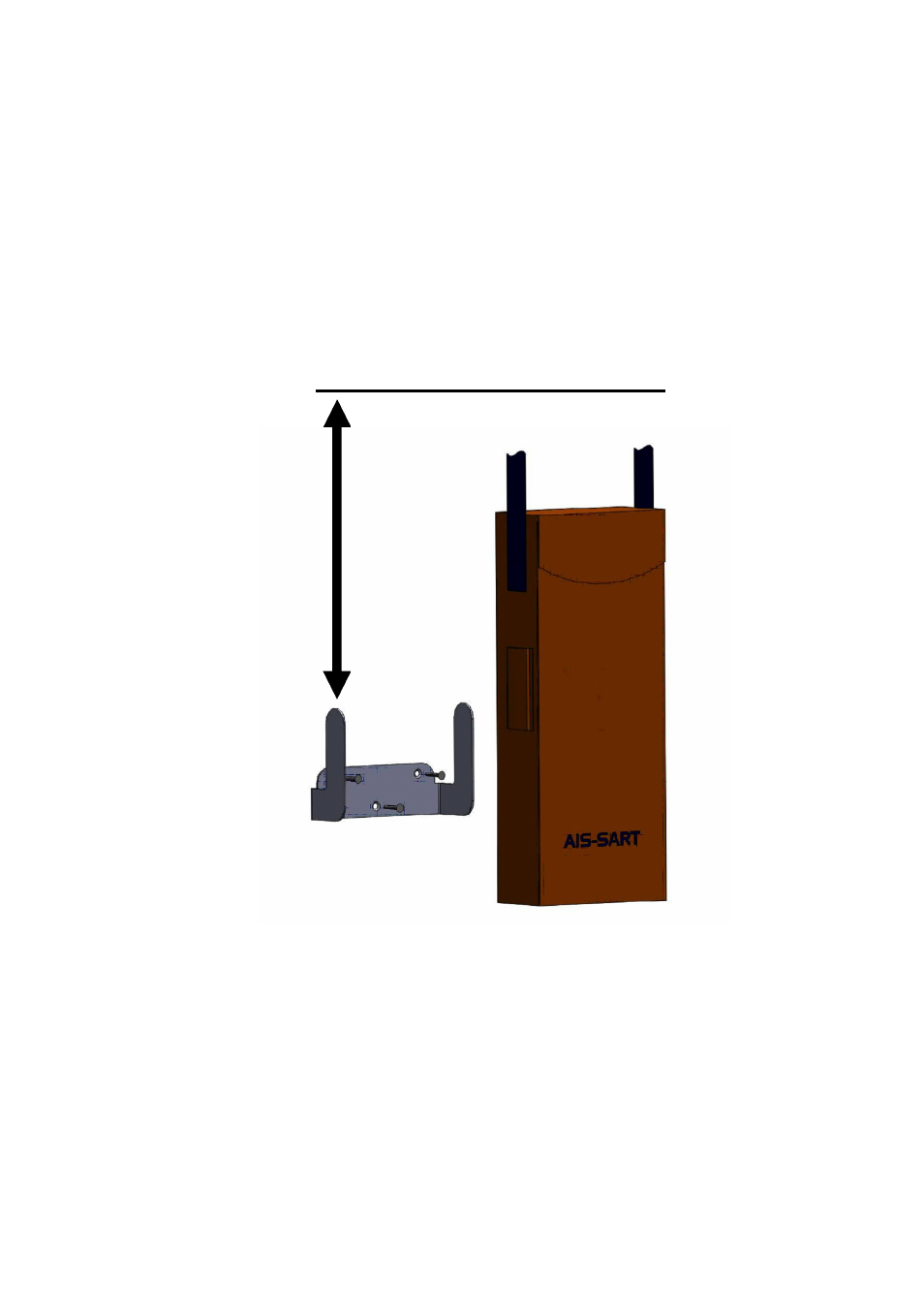 Bulkhead bracket installation, Mounting procedure | Kannad Marine AIS SART User Manual | Page 13 / 20
