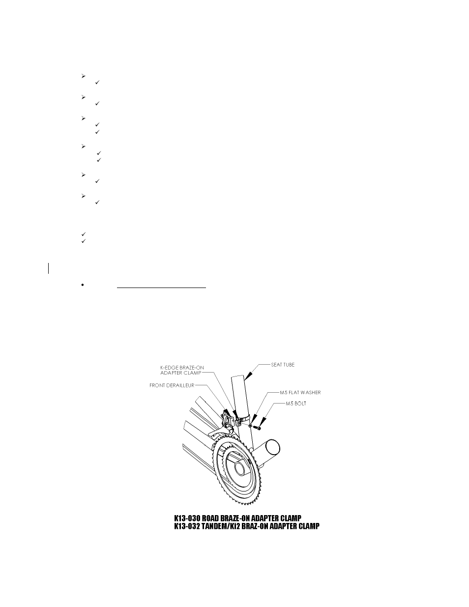 Parts included, Tools/items required, Installation steps | K-Edge K13-030-31.8 User Manual | Page 2 / 4