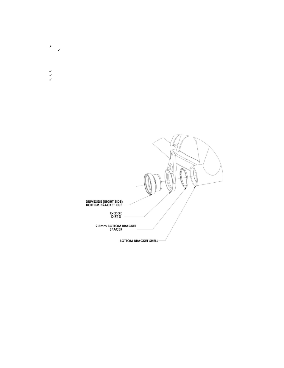 Parts included, Tools/items required, Installation steps | K-Edge K13-201 User Manual | Page 2 / 4