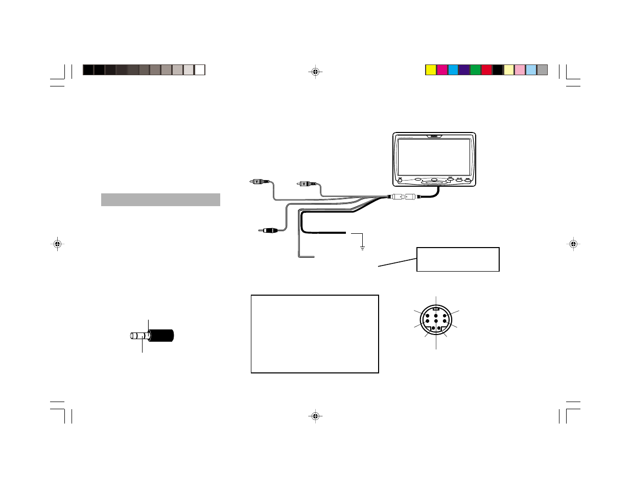 5 inch wide lcd monitor | Clarion VMA6593 User Manual | Page 10 / 16