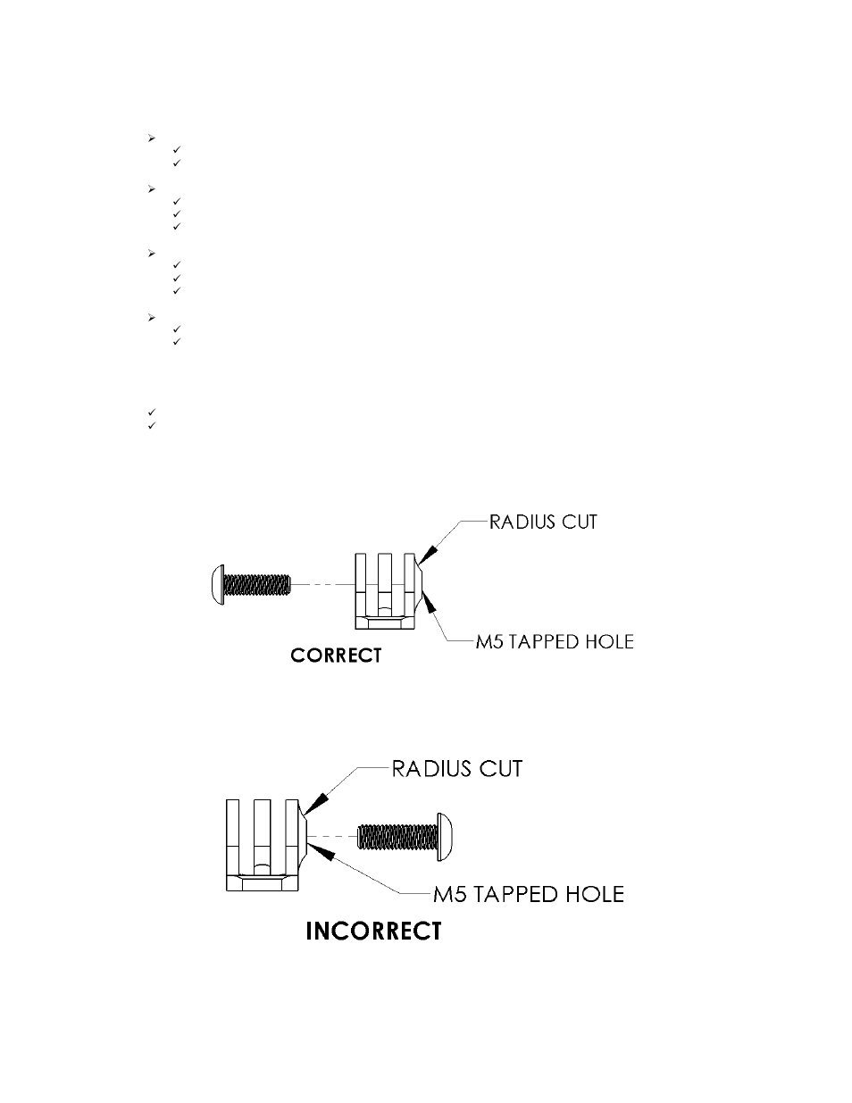 Parts included, Tools/items required | K-Edge K13-400 User Manual | Page 2 / 7