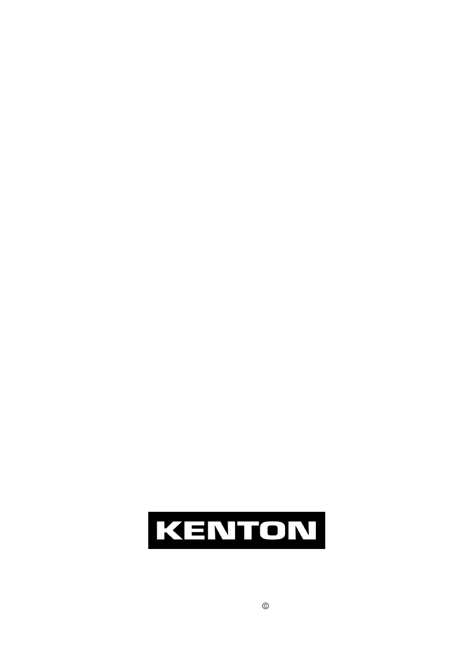 Specification, Warranty | Kenton LNDR User Manual | Page 4 / 4