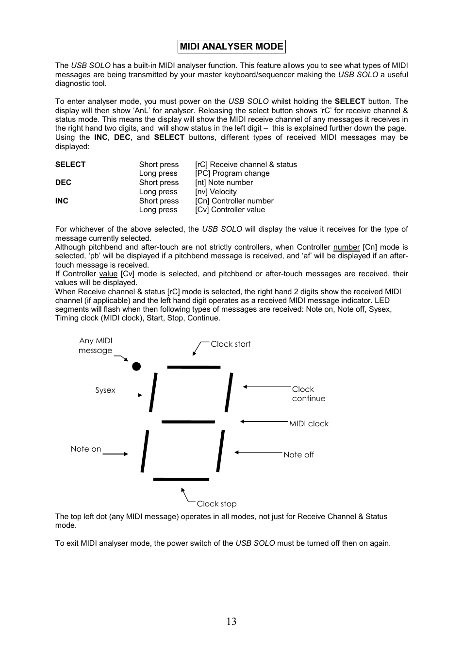 Kenton USB-Solo User Manual | Page 13 / 20