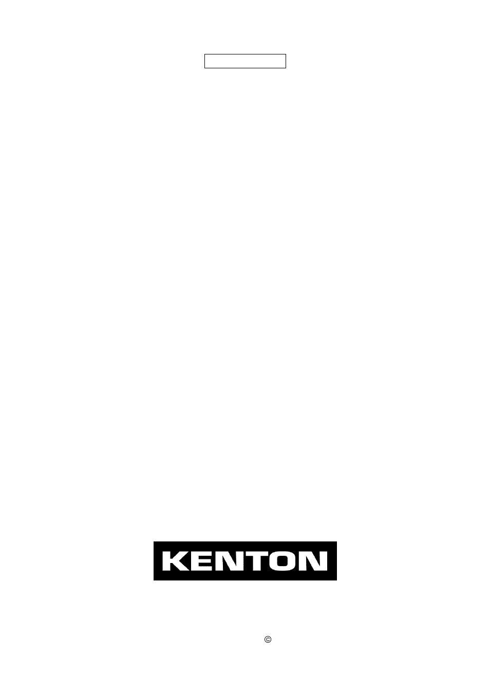 Kenton Pro-SOLO MkII User Manual | Page 19 / 19