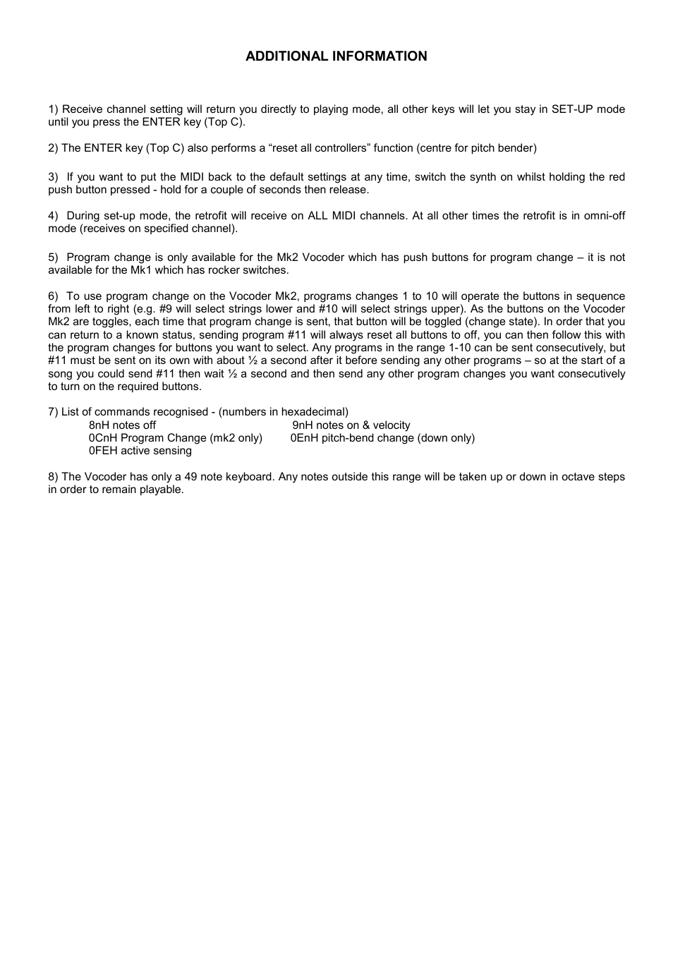 Kenton VP-330 (after Jan 06) User Manual | Page 3 / 4