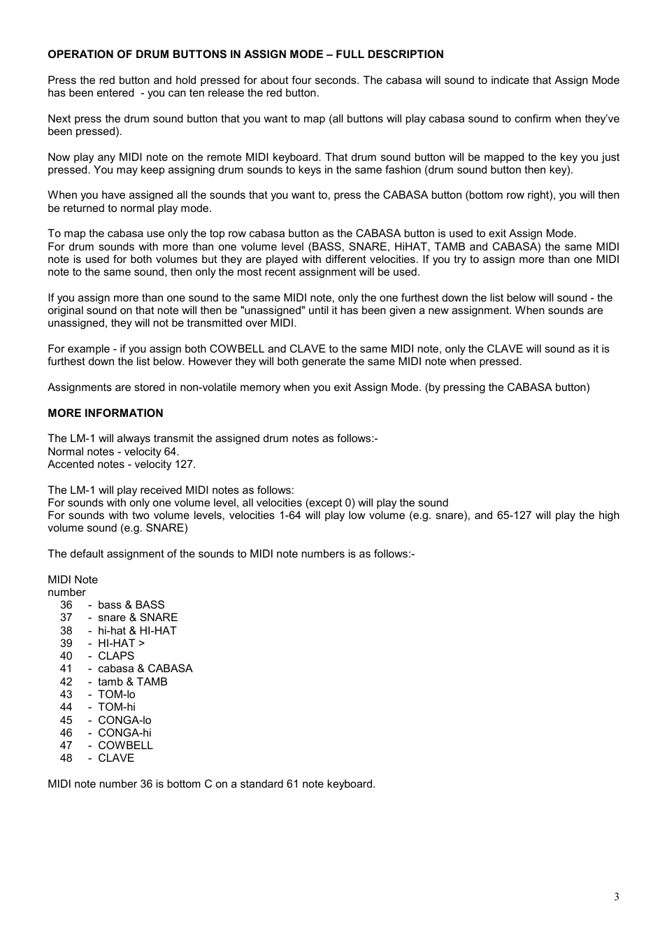 Kenton Linn LM-1 User Manual | Page 3 / 5
