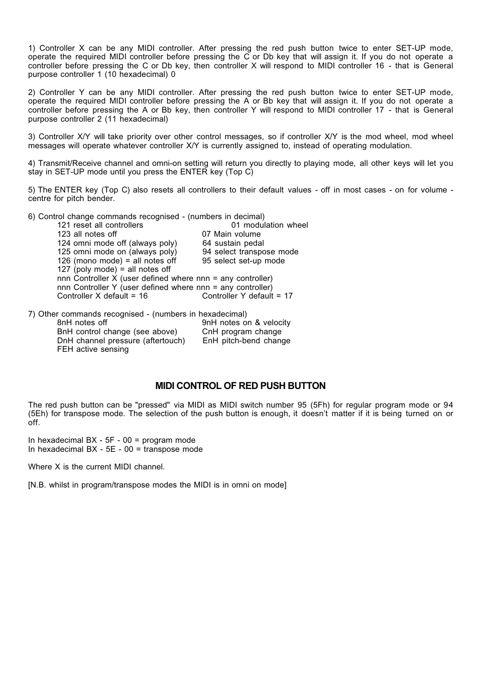 Kenton POLY 61 Korg User Manual | Page 3 / 4