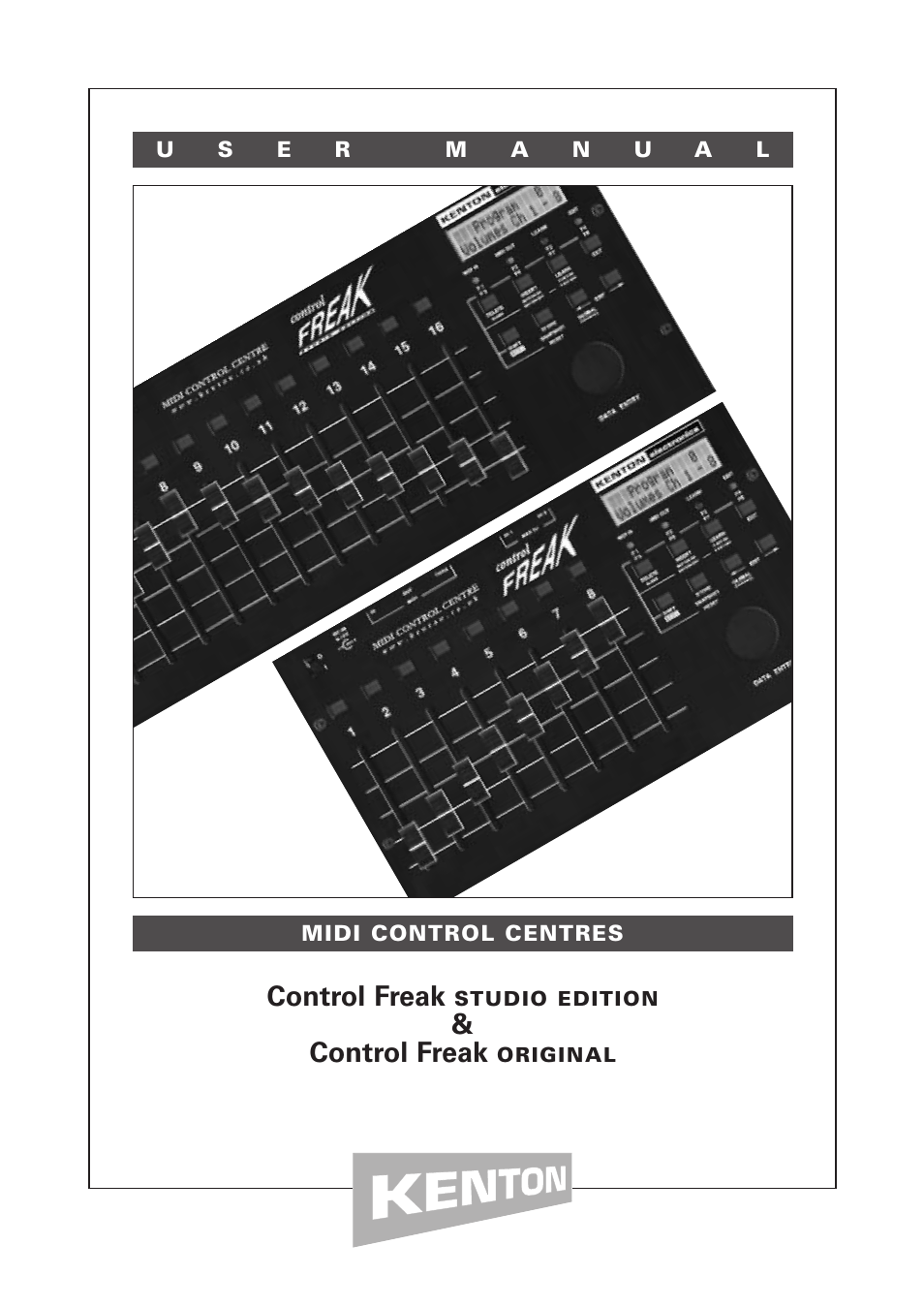 Kenton Control Freak all versions User Manual | 59 pages