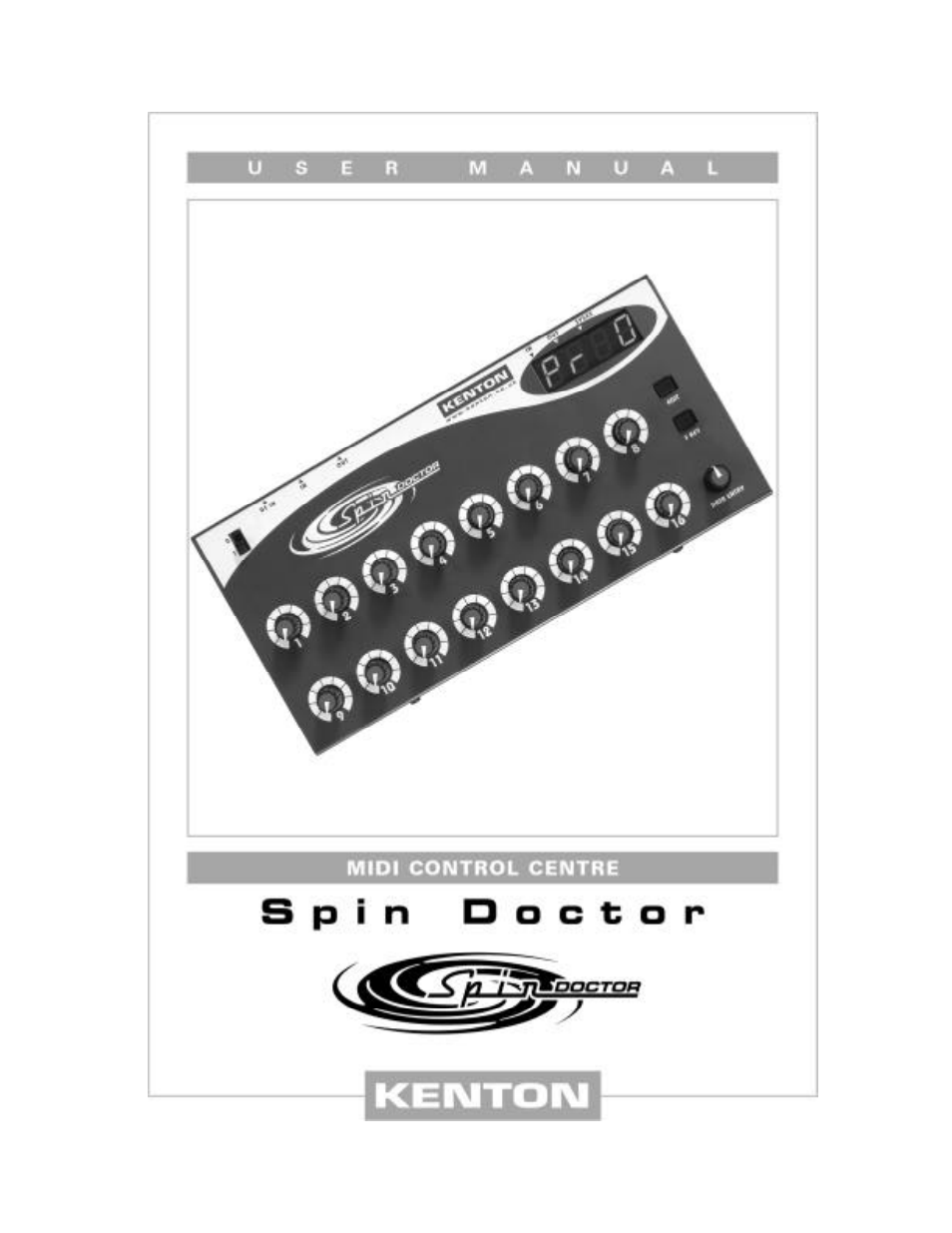 Kenton Spin Doctor User Manual | 20 pages