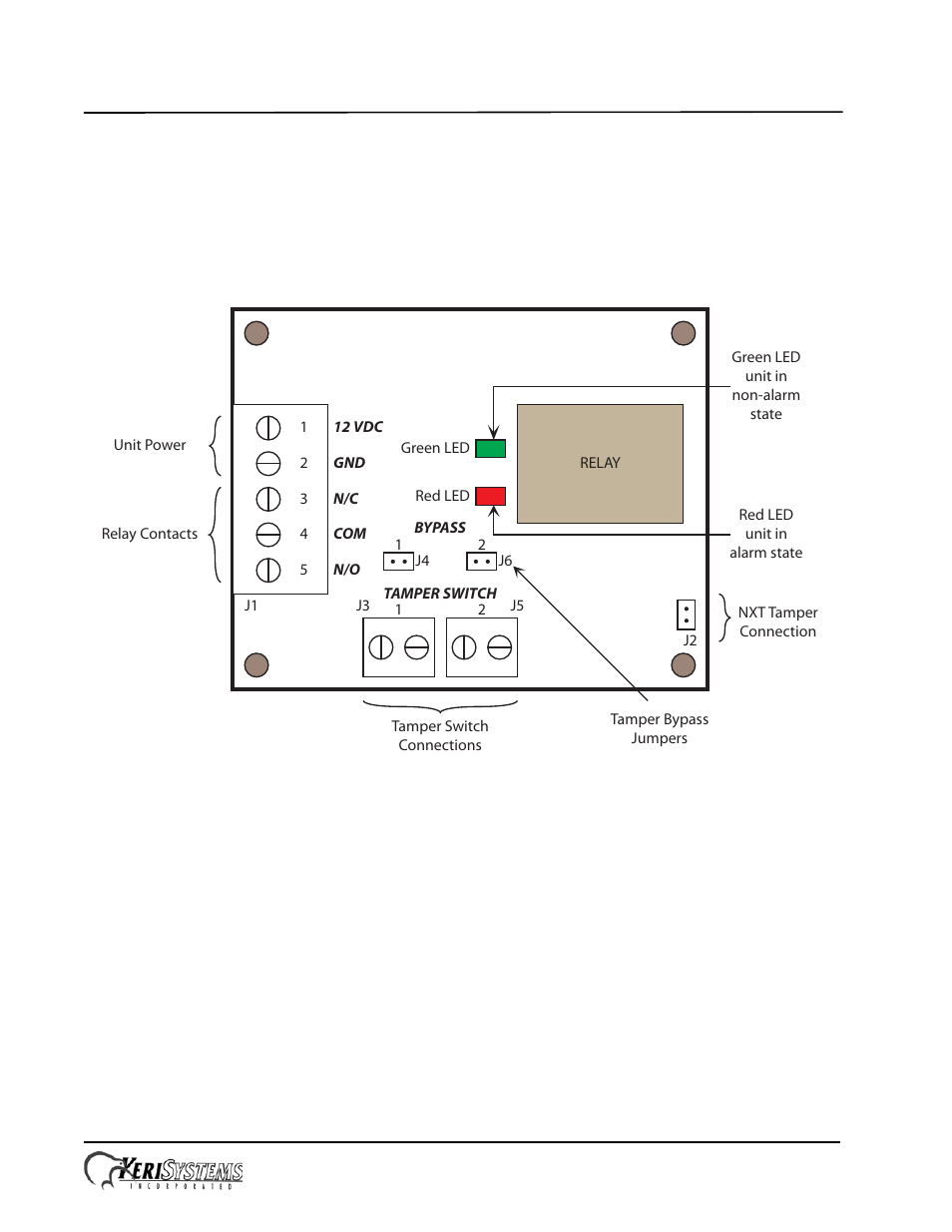 Keri Systems Alarm Relay User Manual | 3 pages