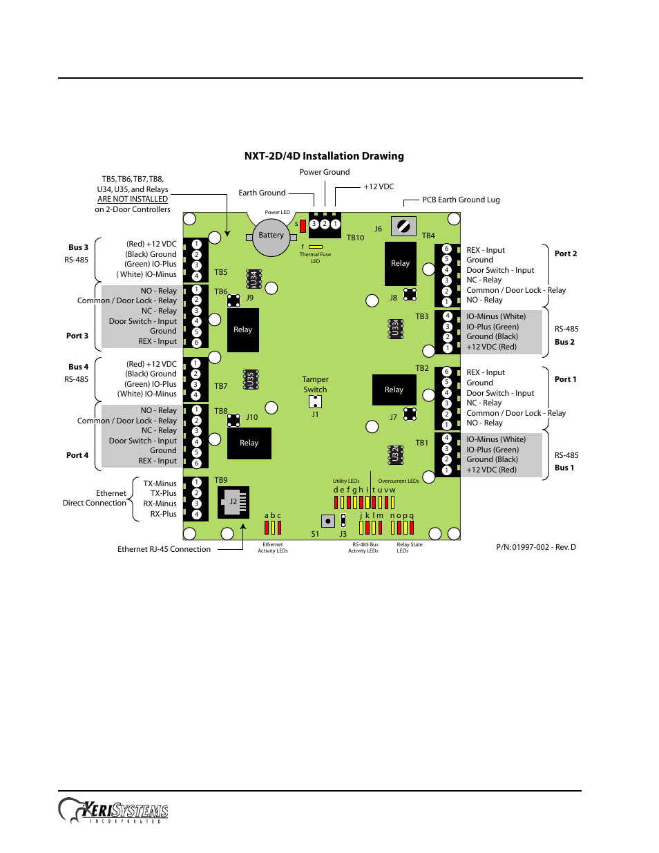 Keri Systems NXT 4-D User Manual | 6 pages