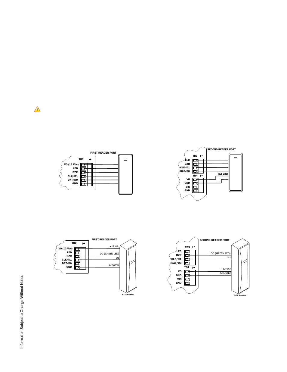 Reader/serial i/o device wiring | Keri Systems EP1501 User Manual | Page 4 / 11