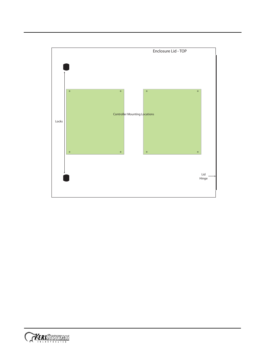 Ke-8 controller enclosure, Installation guide | Keri Systems KE-8 User Manual | Page 4 / 5