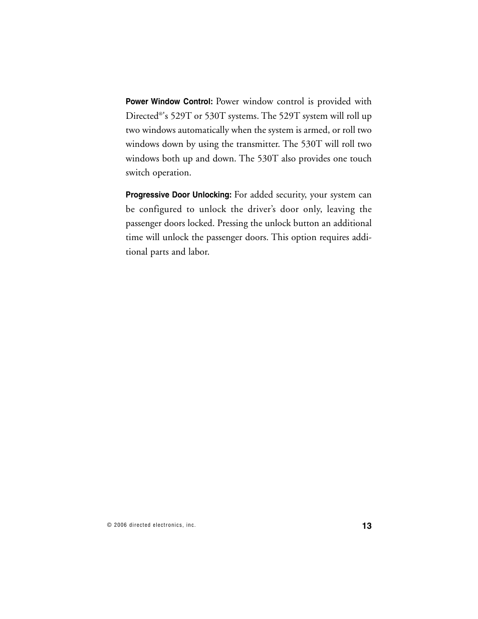 Clarion UNGO PRO SECURITY SYSTEM K20 User Manual | Page 16 / 19