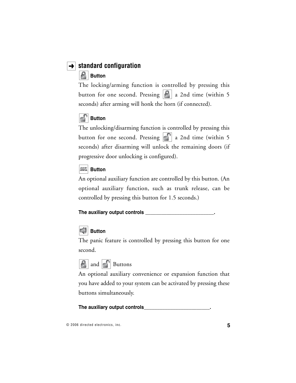 Clarion UNGO PRO SECURITY SYSTEM K20 User Manual | Page 8 / 19