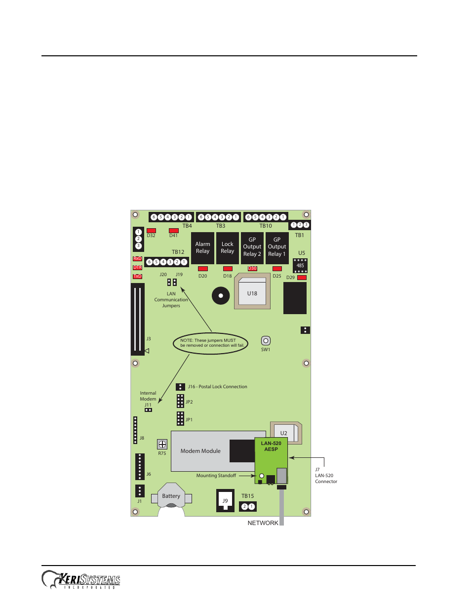 Lan-520 aesp, Installation guide | Keri Systems LAN-520 User Manual | Page 3 / 13