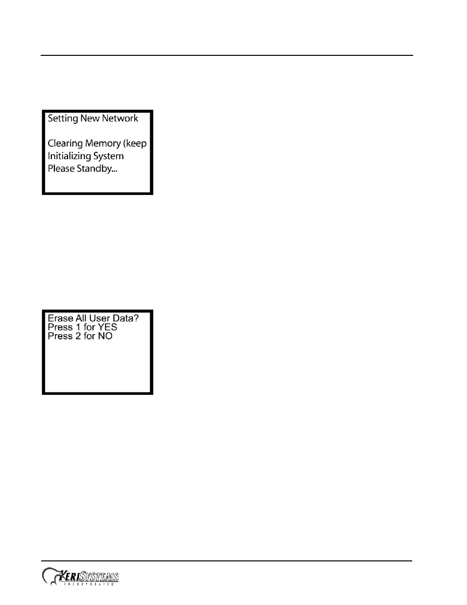 2 clear the controller’s ram, Entraguard, Platinum telephone entry controller | Installation guide | Keri Systems EntraGuard Platinum Installation Guide User Manual | Page 8 / 10