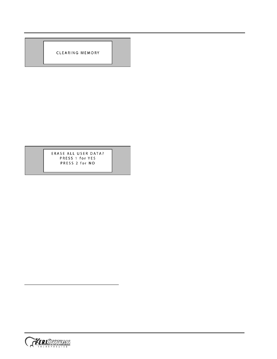 2 clear the controller’s ram, 3 diagnostics and troubleshooting, Entraguard | Silver telephone entry control, Installation guide | Keri Systems EntraGuard Silver Installation Guide User Manual | Page 6 / 7