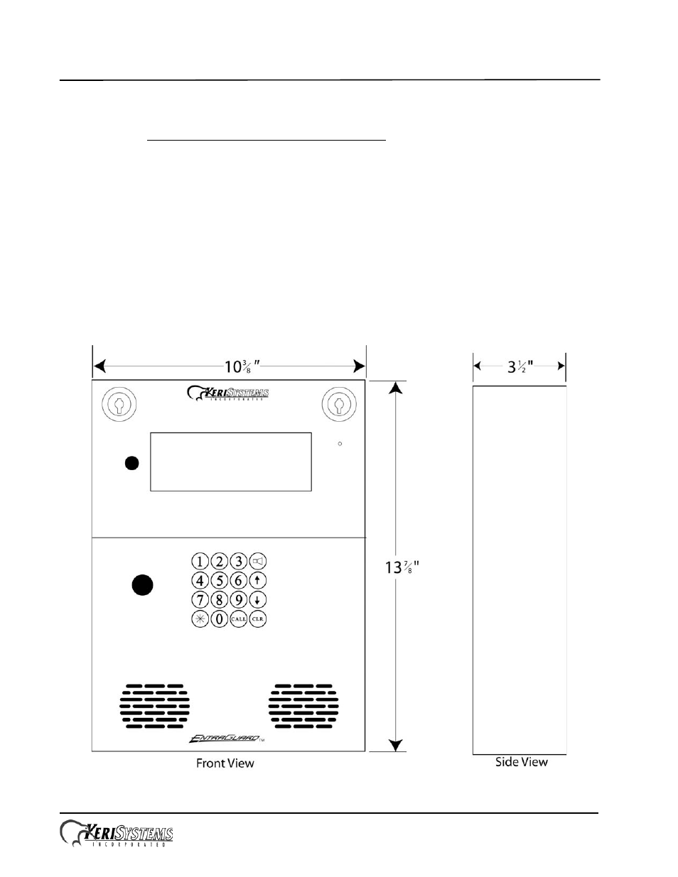 Keri Systems EntraGuard Silver Quick Start User Manual | 27 pages