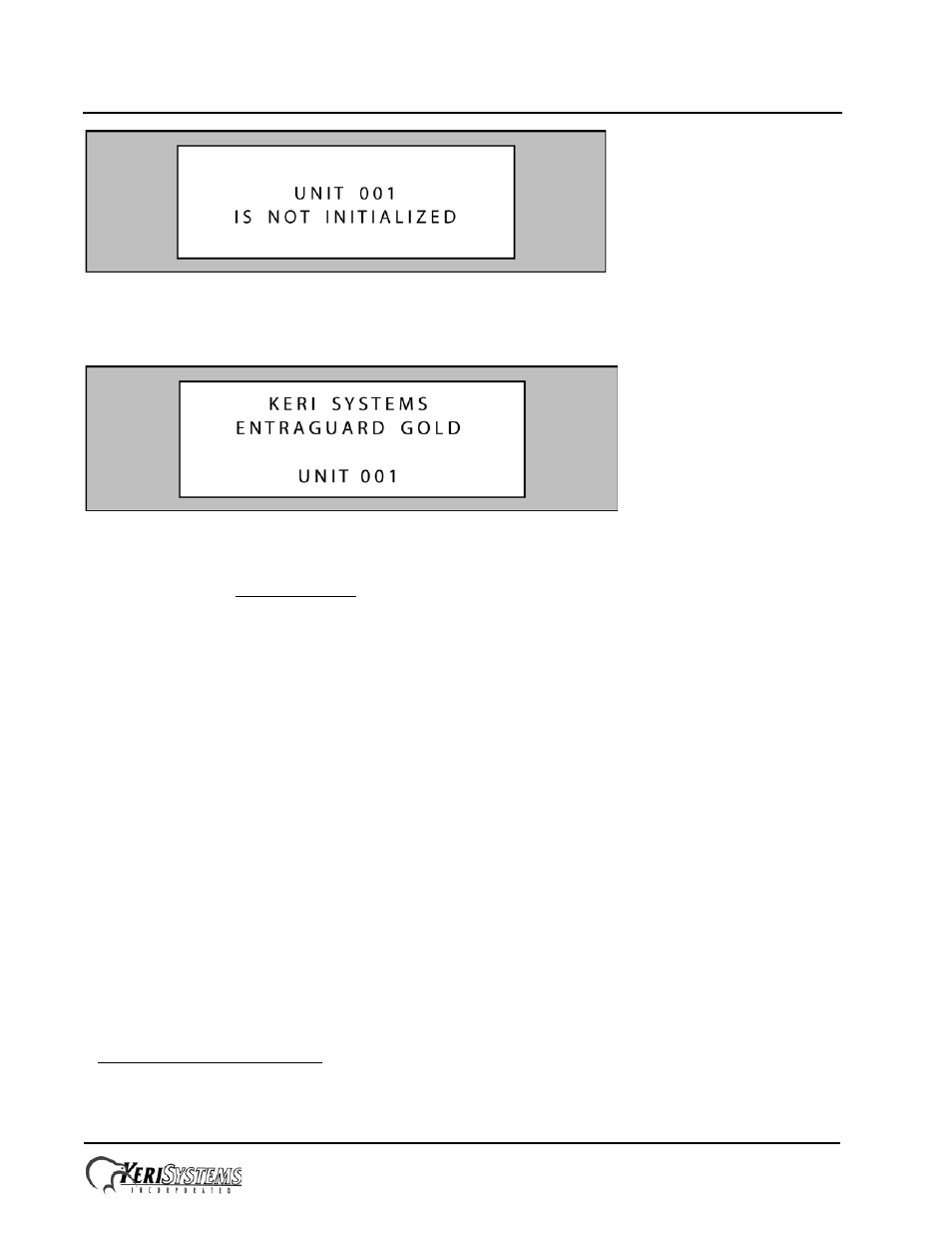 1 the master controller, Entraguard, Silver telephone entry control | Quick start guide | Keri Systems EntraGuard Silver Quick Start User Manual | Page 24 / 27