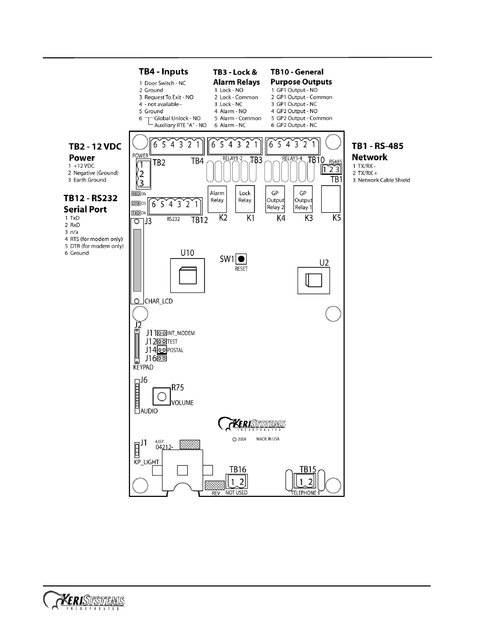 Entraguard, Silver telephone entry control | Keri Systems EntraGuard Silver Quick Start User Manual | Page 3 / 27