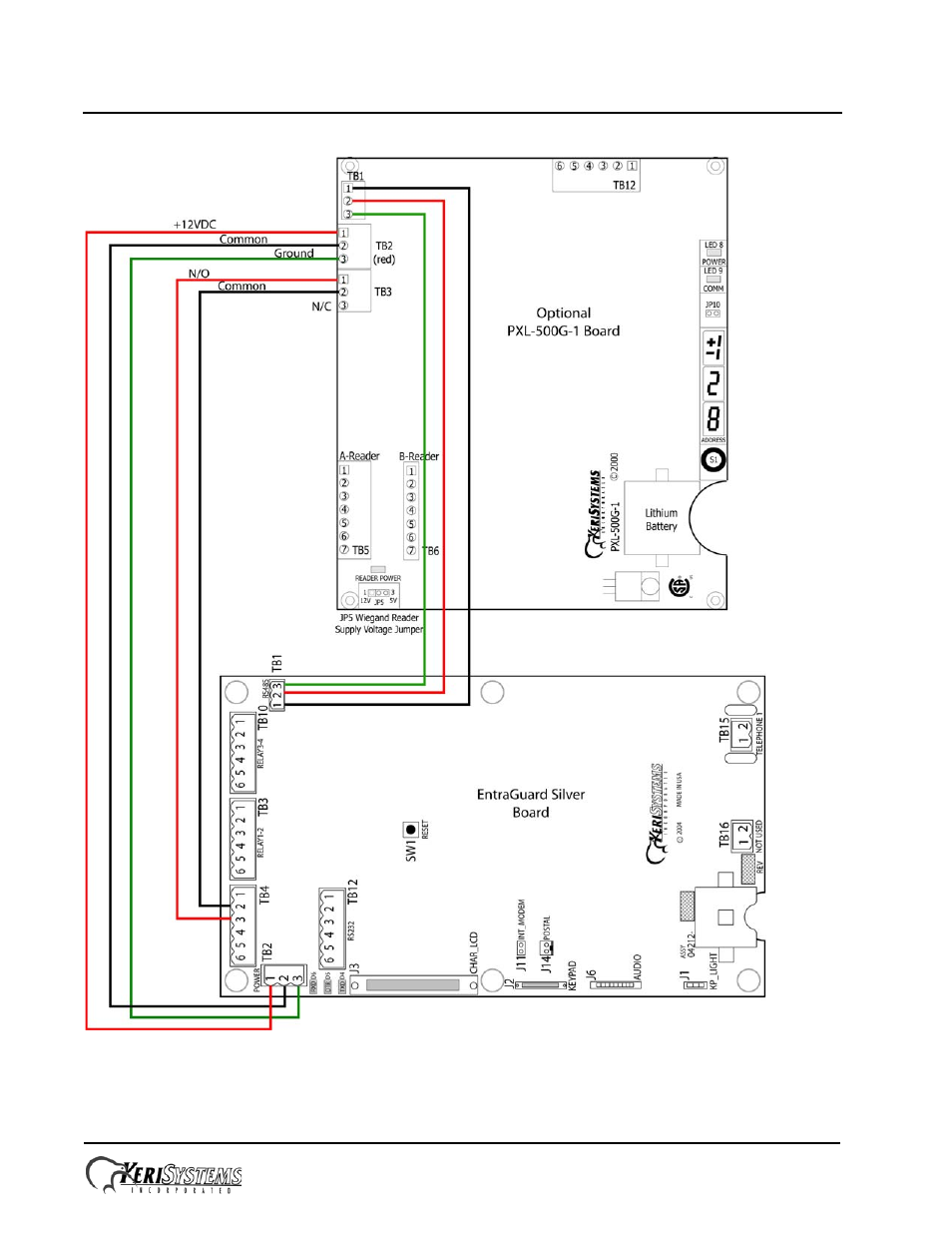 Entraguard, Silver walk-up package | Keri Systems EntraGuard Silver Walk-Up Package User Manual | Page 4 / 12