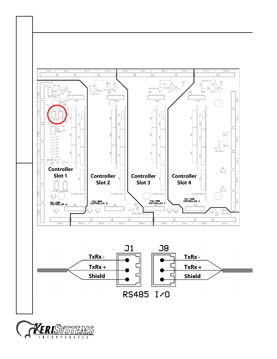 5 rs-485 network, Eight-door concentrator, Quick s tart guide kdc-8 | Keri Systems Eight-Door Concentrator User Manual | Page 18 / 24