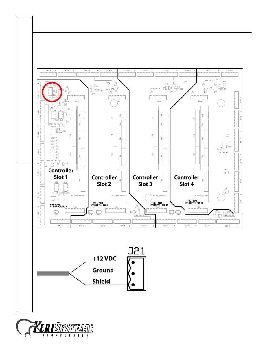 7 cabinet power, Eight-door concentrator, Quick s tart guide kdc-8 | Keri Systems Eight-Door Concentrator User Manual | Page 20 / 24