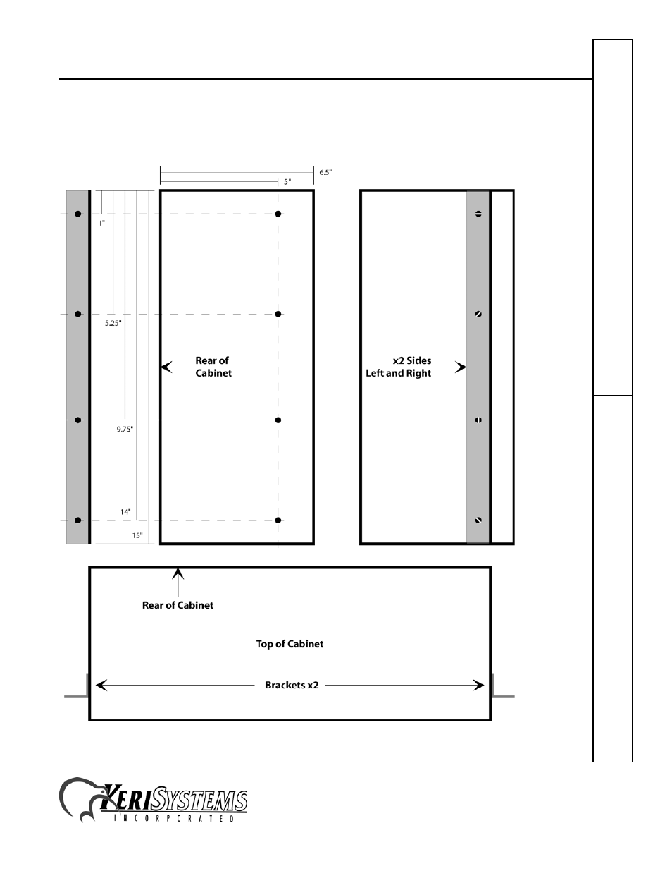 3 rack mounting, Eight-door concentrator, Kdc-8 quick s tart guide | Keri Systems Eight-Door Concentrator User Manual | Page 5 / 24