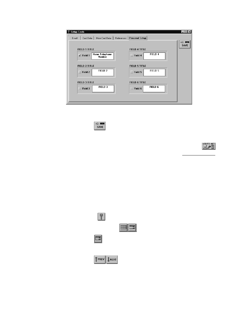 Personal | Keri Systems Doors16 User Manual | Page 101 / 220