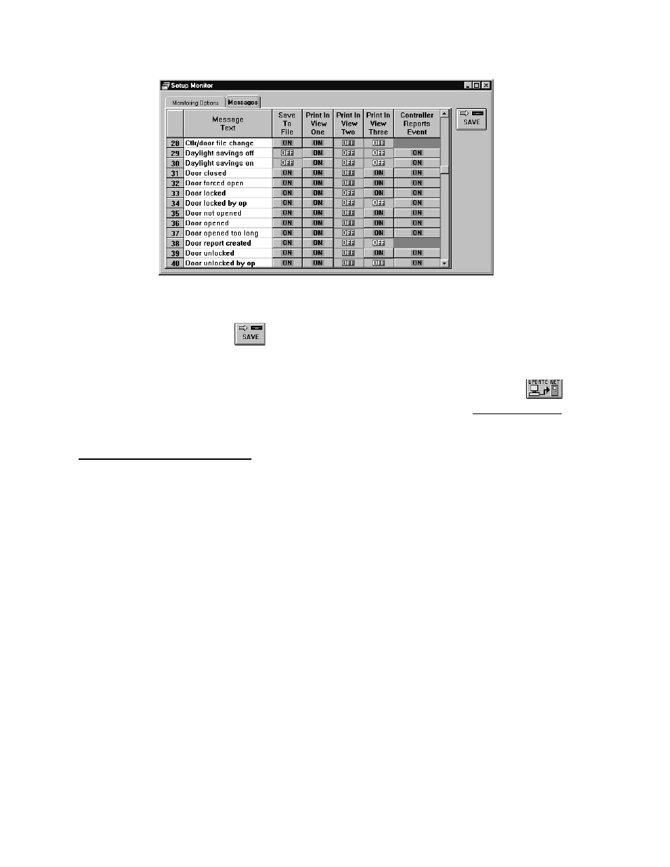 Controller reports events | Keri Systems Doors16 User Manual | Page 130 / 220