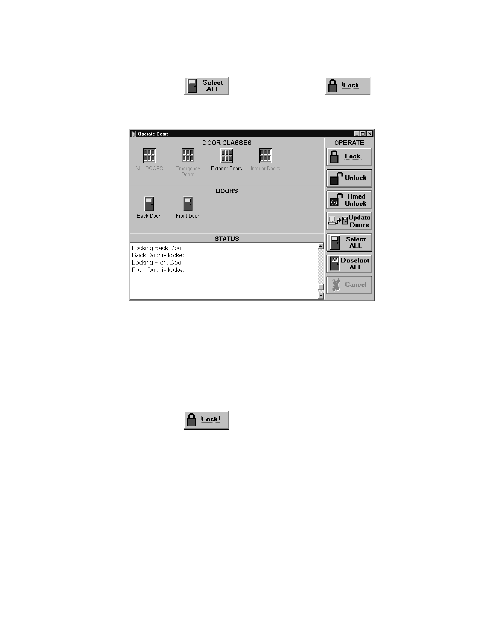 Lock a single door | Keri Systems Doors16 User Manual | Page 137 / 220