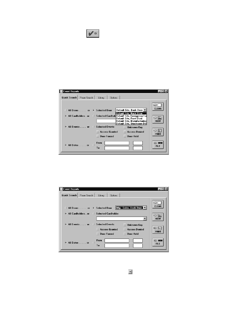 Select doors | Keri Systems Doors16 User Manual | Page 150 / 220