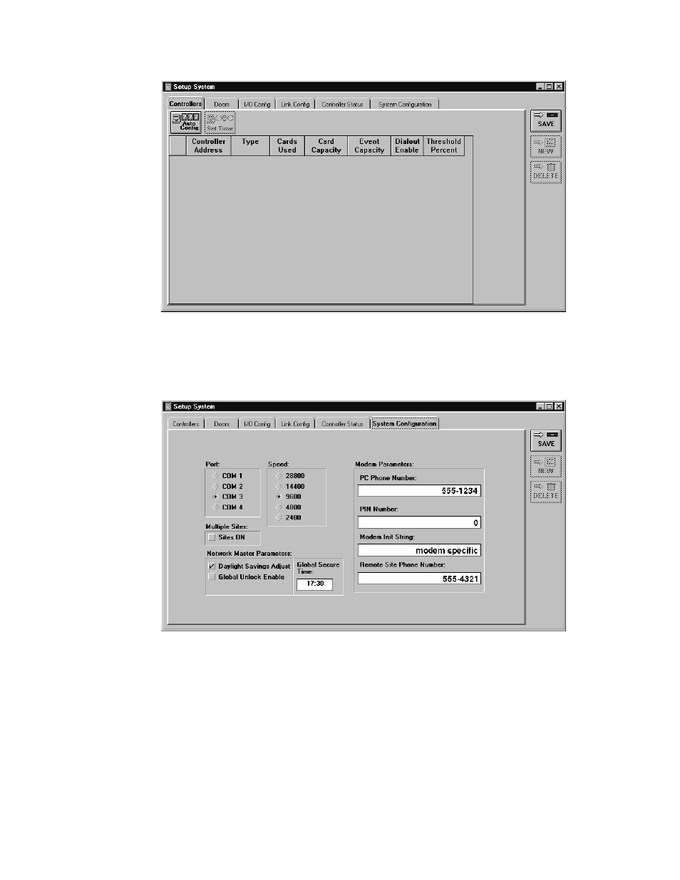 Set the communication speed | Keri Systems Doors16 User Manual | Page 38 / 220