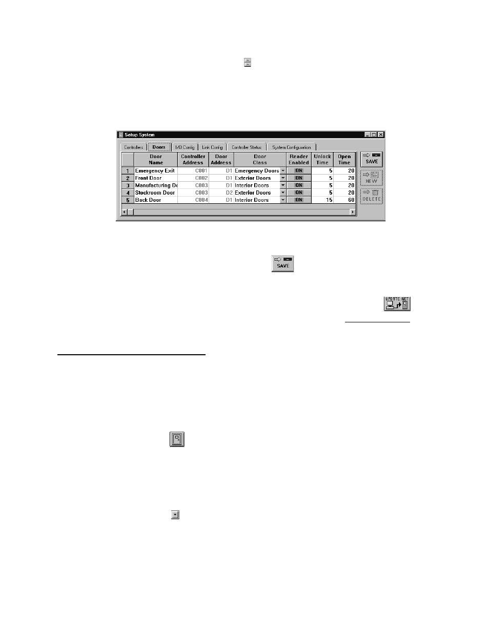 Set an unlock/lock time zone | Keri Systems Doors16 User Manual | Page 70 / 220