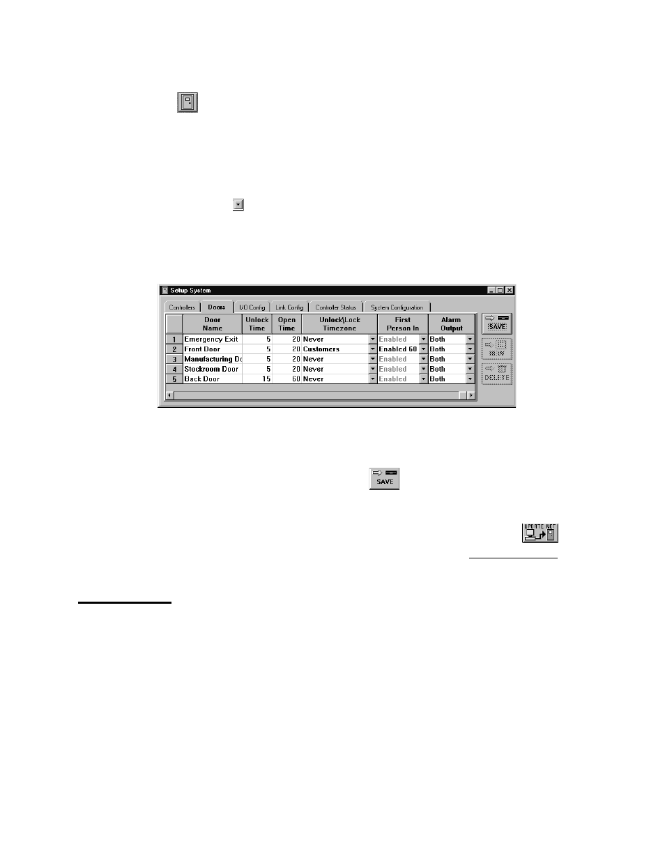 Alarm output | Keri Systems Doors16 User Manual | Page 72 / 220