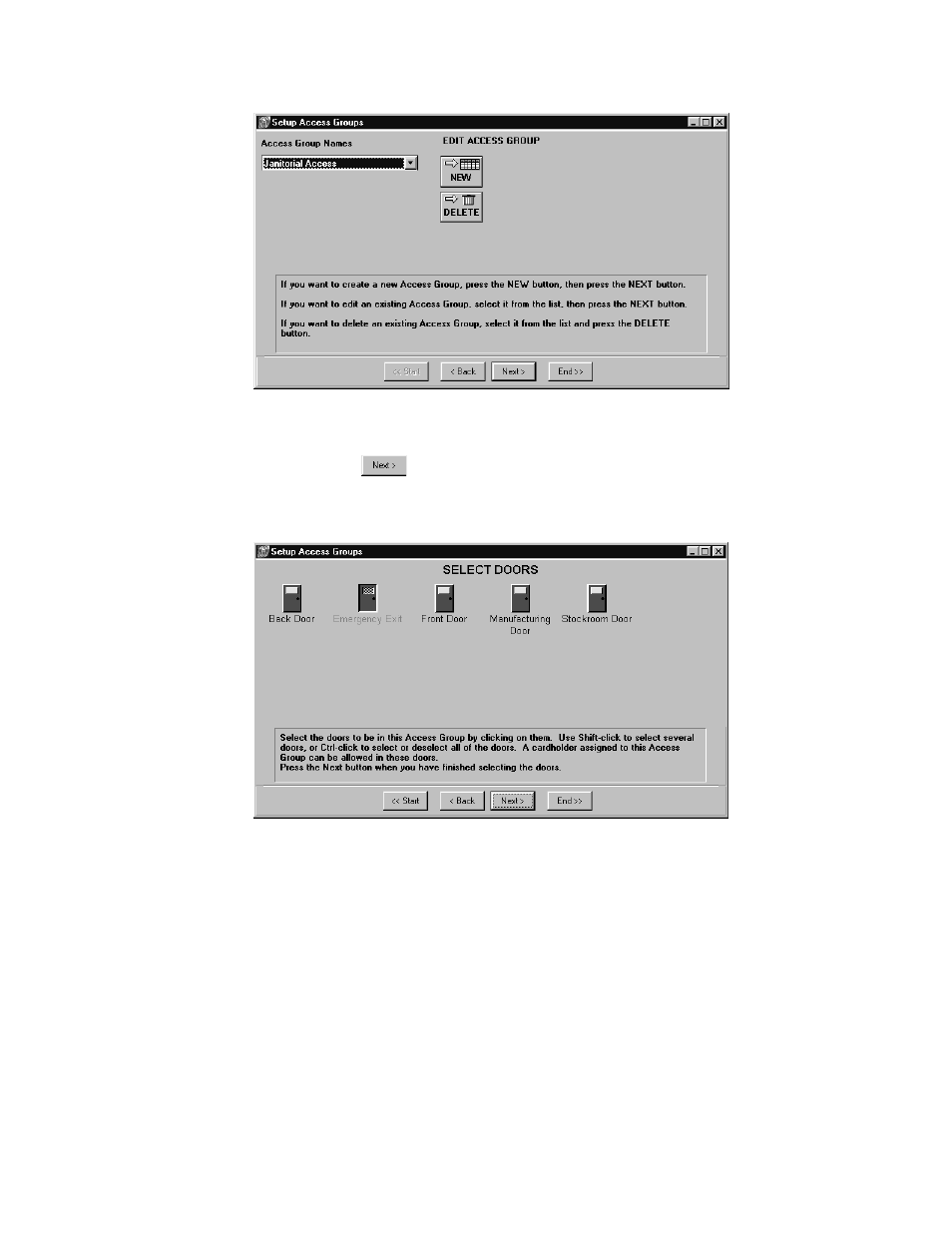 Add/remove a door from the access group | Keri Systems Doors16 User Manual | Page 81 / 220