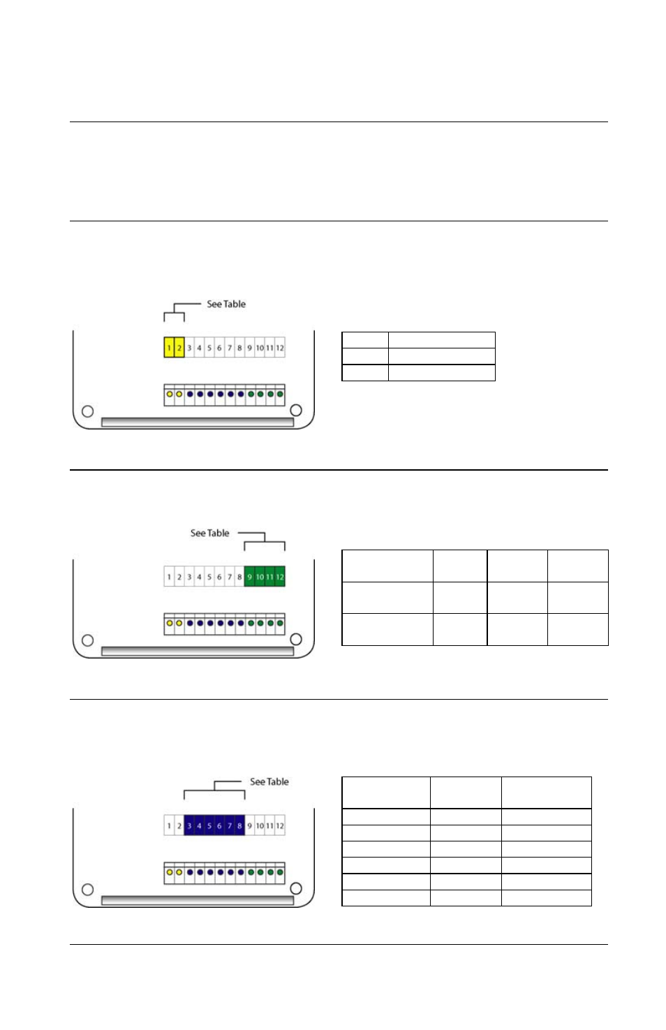 Cabling requirements, Power connection, Pxl-500w wiegand controller connection | Serial connection (rs232, rs485, or rs422) | Keri Systems BioPointe Installation Guide User Manual | Page 3 / 8