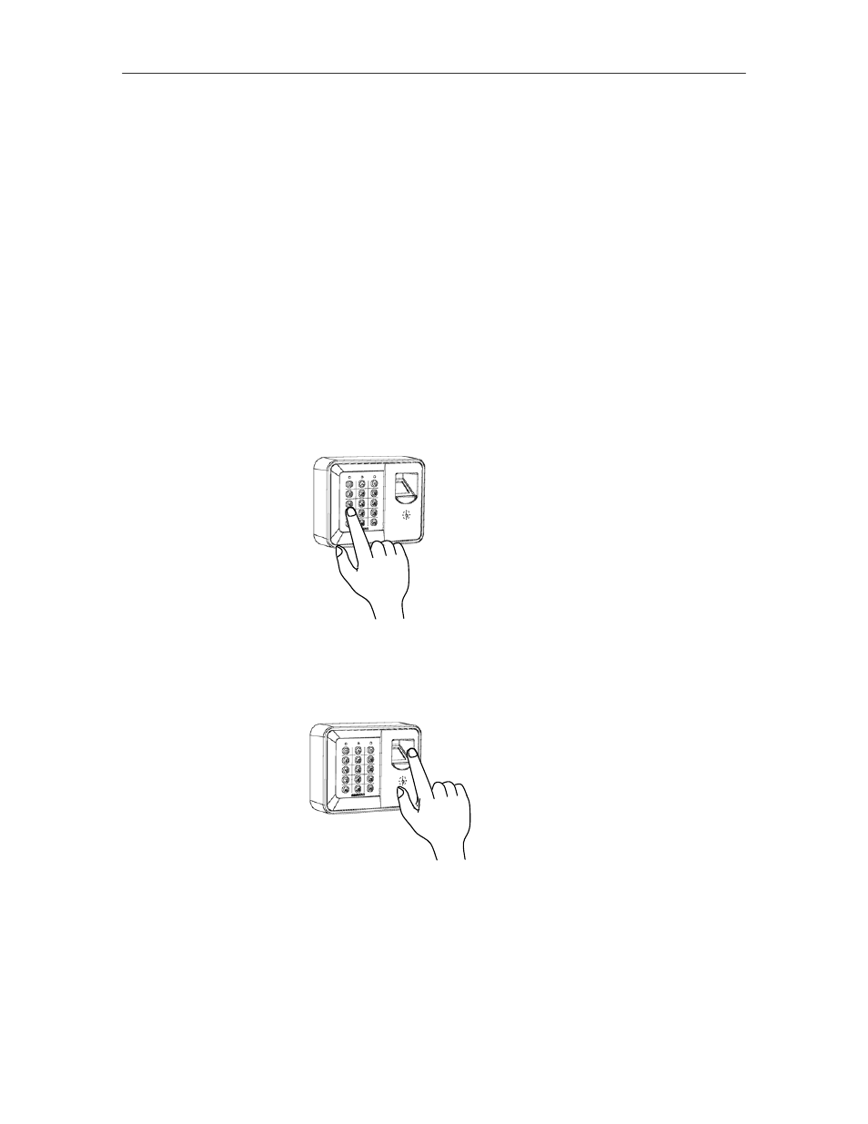 1 performing fingerprint authentication | Keri Systems BioPointe Users Manual User Manual | Page 47 / 80