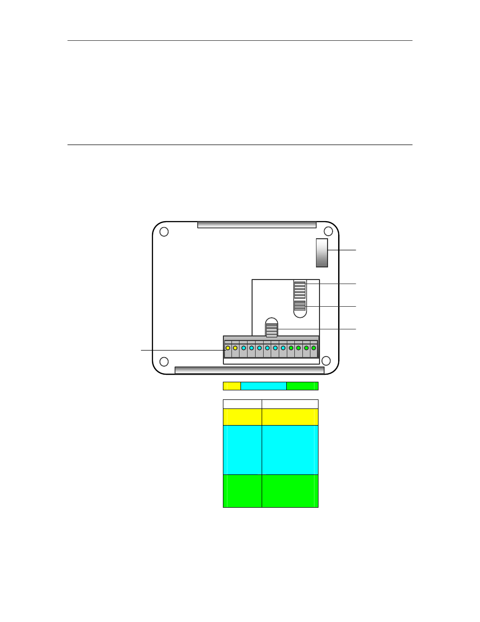 Chapter 6, 6 configuring the biopointe, 1 location of dip switches and connectors | Keri Systems BioPointe Users Manual User Manual | Page 52 / 80