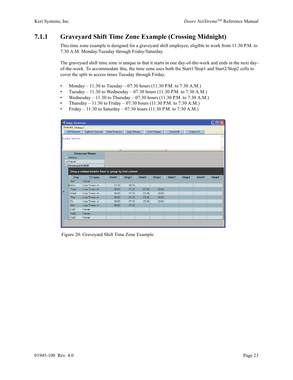 Keri Systems Doors NetXtreme User Manual | Page 25 / 74