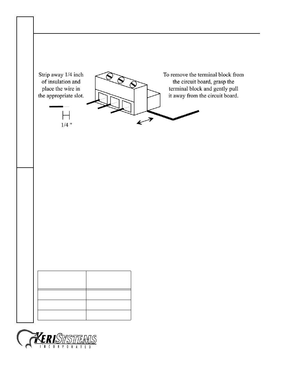 1 connecting wires - removing terminal blocks, 2 lc-502p wiring connections, 1 floor control relay | Proximity elevator control panel | Keri Systems LC-508 Proximity Elevator Control User Manual | Page 10 / 22