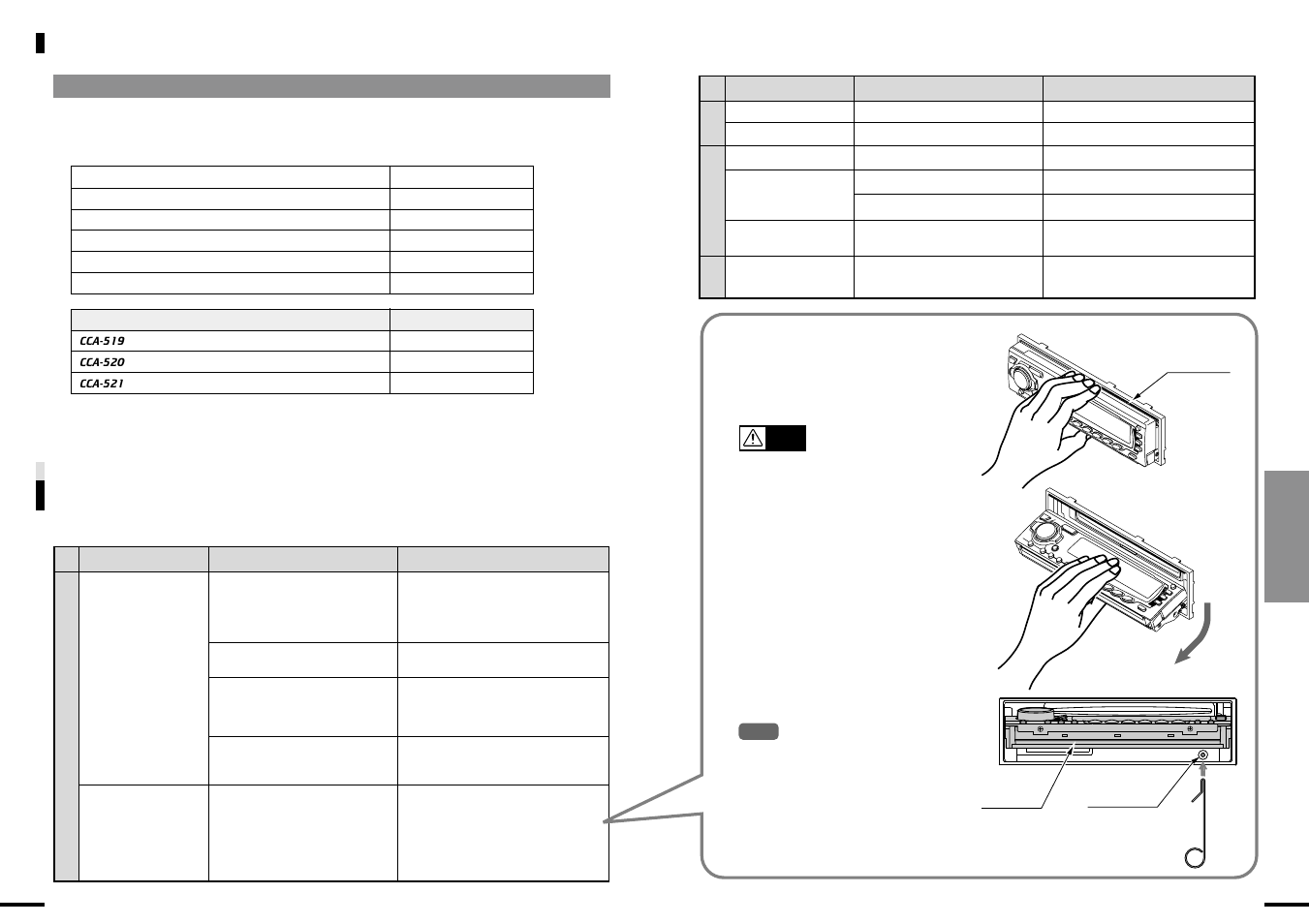 Clarion DXZ825 User Manual | Page 41 / 44